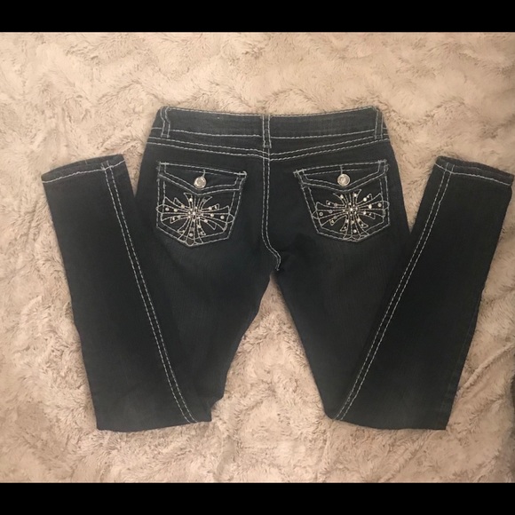 SOLD - V.I.P Skinny Low Rise Jeans - Picture 5 of 7